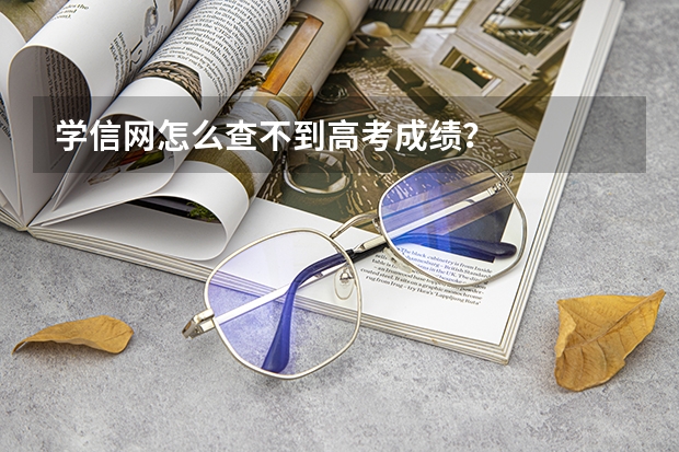 学信网怎么查不到高考成绩？
