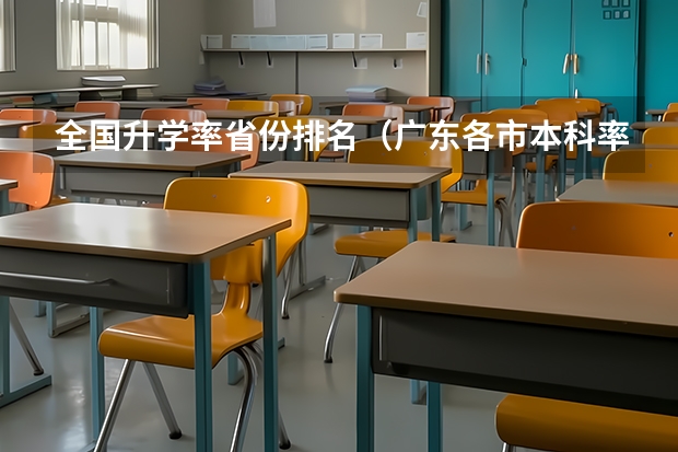 全国升学率省份排名（广东各市本科率）