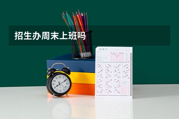 招生办周末上班吗