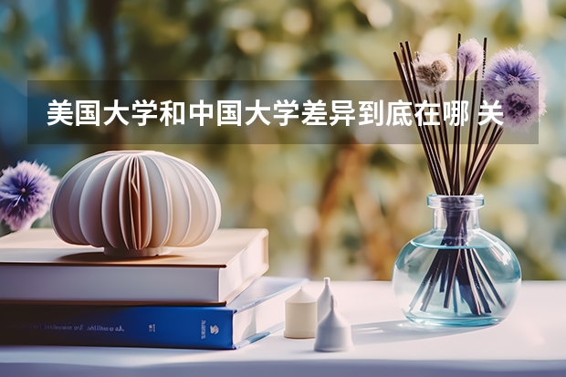 美国大学和中国大学差异到底在哪 关于美国的大学排名