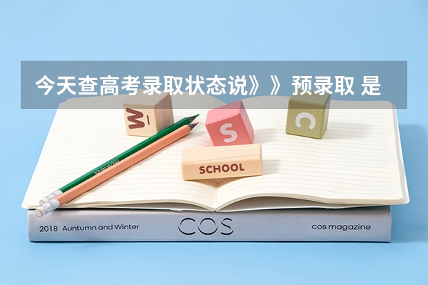 今天查高考录取状态说》》预录取 是什么意思啊？ 是4批1