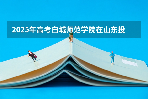 2025年高考白城师范学院在山东投档分数线详解