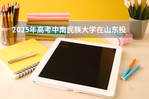 2025年高考中南民族大学在山东投档分数线详解