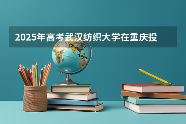 2025年高考武汉纺织大学在重庆投档分数线详解