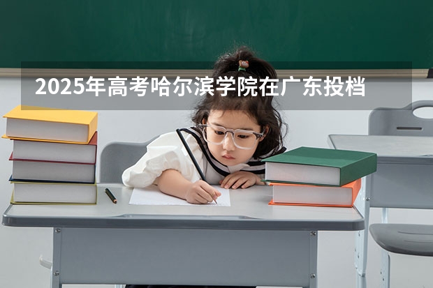 2025年高考哈尔滨学院在广东投档分数线详解