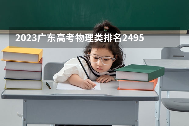 2023广东高考物理类排名249591的考生报什么大学 大学往年录取分数线